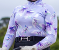 Améthyste Equestrian UV Riding Shirt – Breathable & Sun Protective | Bello Cavalli