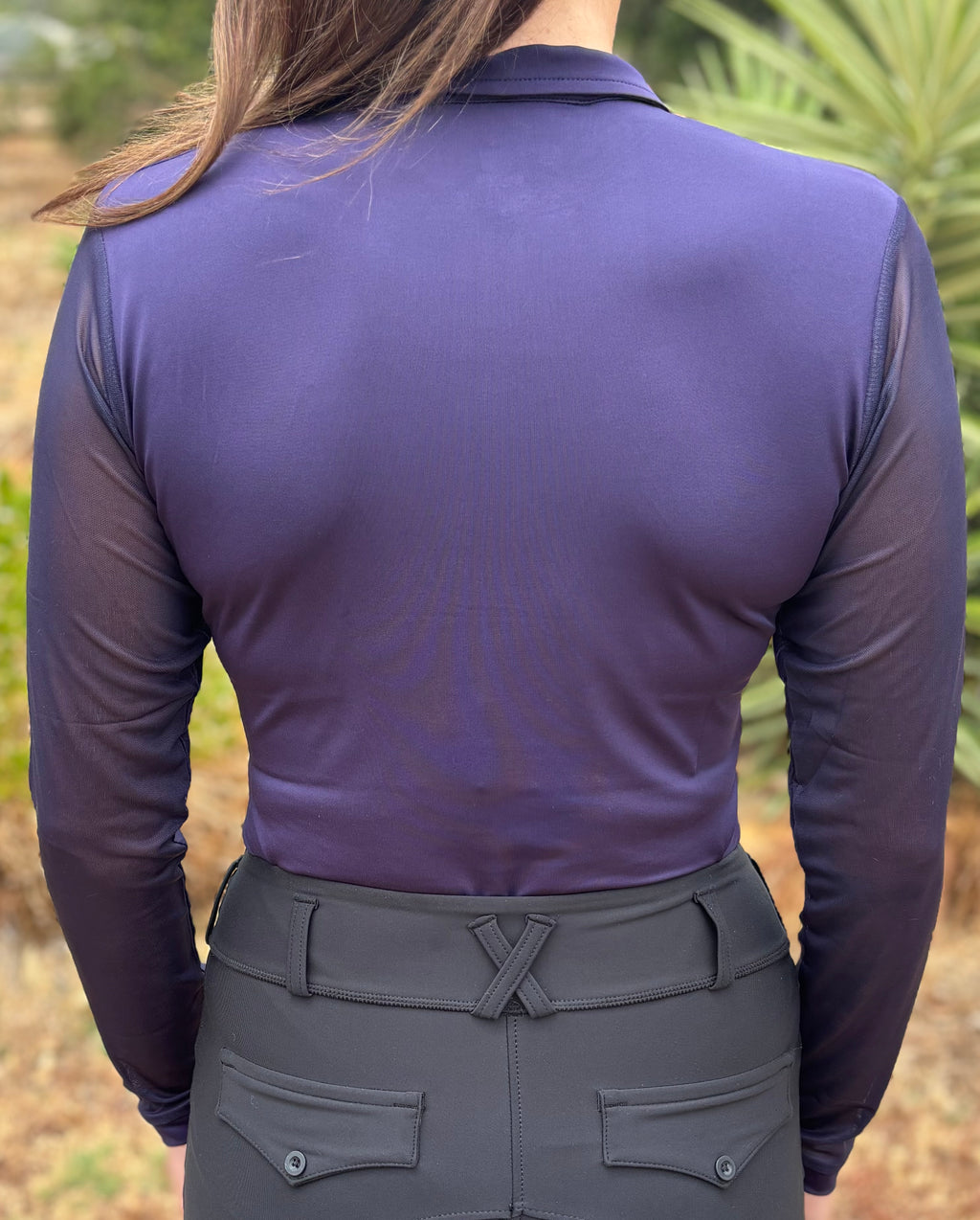 Twighlight Mesh Equestrian UV Riding Shirt – Breathable & Sun Protective | Bello Cavalli