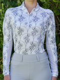 Elegant Poise Equestrian UV Riding Shirt – Breathable & Sun Protective | Bello Cavalli