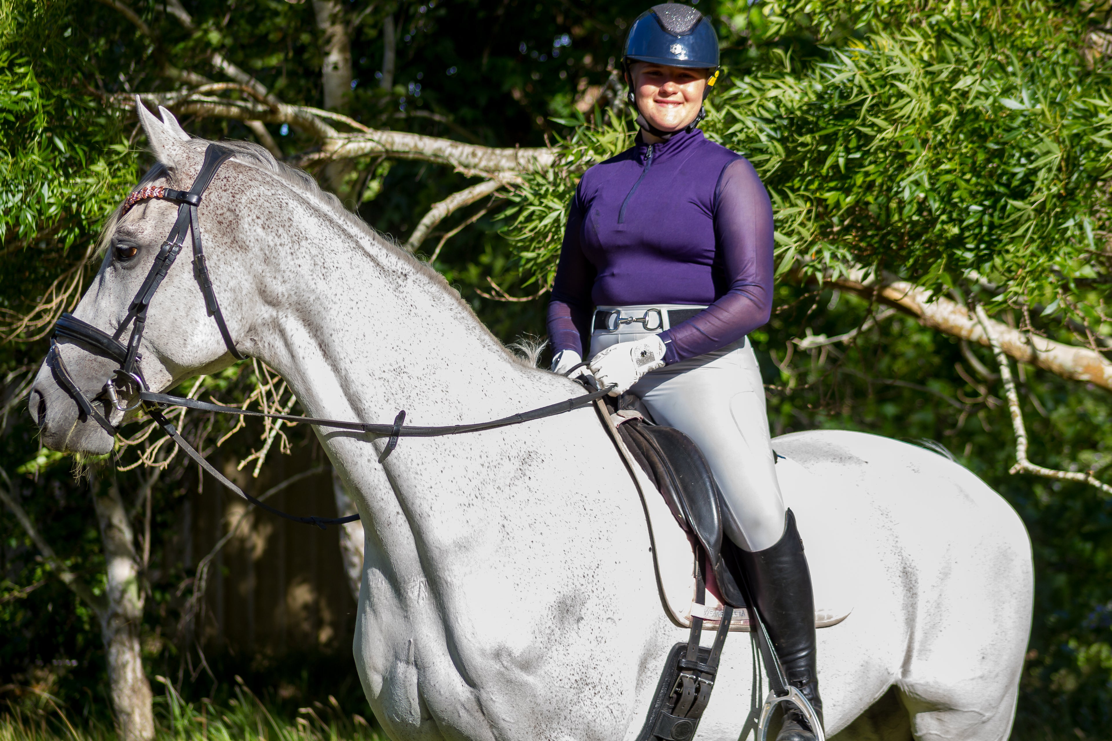 Twighlight Mesh Equestrian UV Riding Shirt – Breathable & Sun Protective | Bello Cavalli
