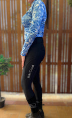 Bluebell Bloom Equestrian UV Riding Shirt – Breathable & Sun Protective | Bello Cavalli